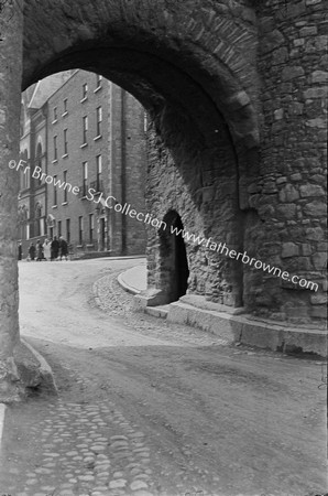 LOOKING THROUGH ST LAWRENCE GATE